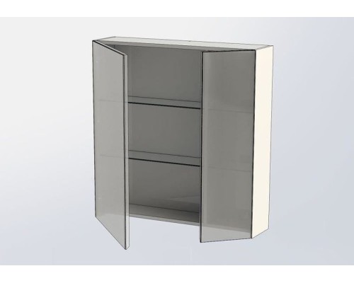 Зеркальный шкаф Aquanet Нью-Йорк 85 L 203954 Орех