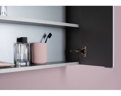 Зеркальный шкаф Aquanet Порто 70 L 241748 Белый глянец