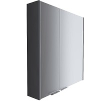 Зеркальный шкаф 1MarKa Gaula 80 У92543 Графит матовый
