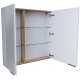 Зеркальный шкаф 1MarKa Gaula 80 У92513 White