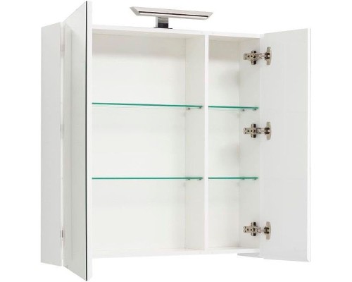 Зеркальный шкаф Aquanet Йорк 85 202089 Белый