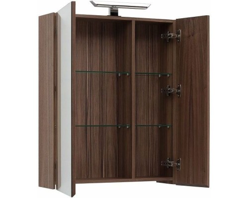Зеркальный шкаф Aquanet Нью-Йорк 70 L 203952 Орех