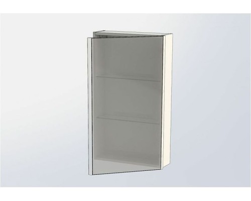 Зеркальный шкаф Aquanet Орлеан 50 R 183075 Белый