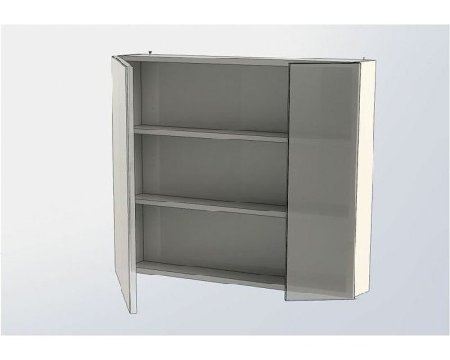 Зеркальный шкаф Aquanet Порто 80 R 195728 Белый