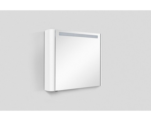 Зеркальный шкаф AM.PM Sensation 80 M30MCR0801WG Белый глянцевый