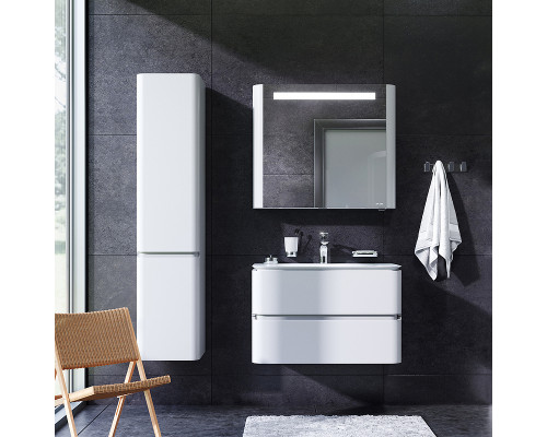 Зеркальный шкаф AM.PM Sensation 80 L M30MCL0801WG Белый глянцевый