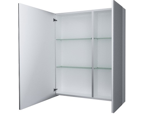 Зеркальный шкаф 1MarKa Соната 75 Белый глянцевый