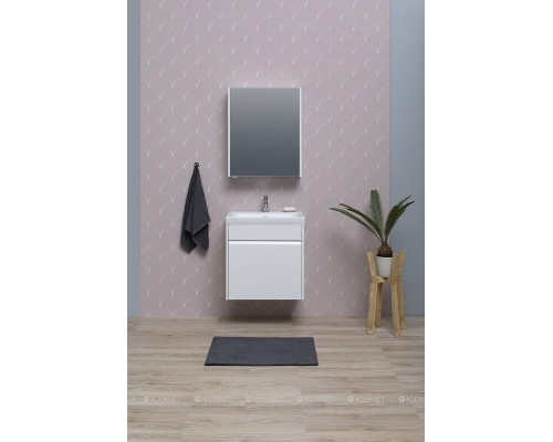 Зеркальный шкаф Aquanet Палермо 60 203939 Белый