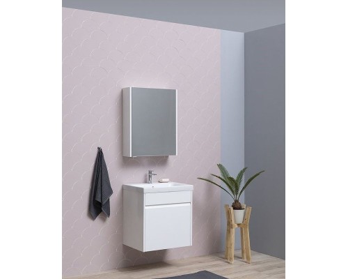 Зеркальный шкаф Aquanet Палермо 60 203939 Белый