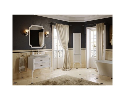 Зеркало Aqwella 5 Stars La Donna 72 LAD0207W Белый