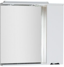 Зеркало со шкафом Aquanet Гретта 90 173987 с подсветкой R Дуб светлый