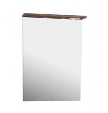Зеркало АСБ-мебель Коста 60 11484 с подсветкой Светлый орех