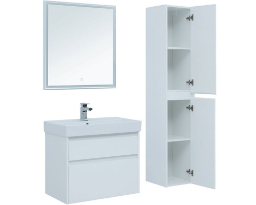 Зеркало Aquanet Nova Lite 75 242271 с подсветкой Белое