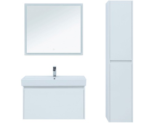 Зеркало Aquanet Nova Lite 90 242264 с подсветкой Белое