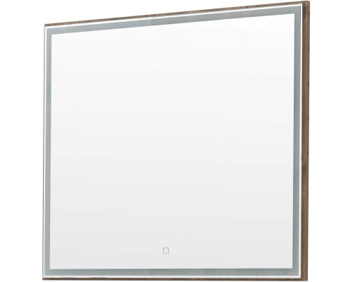 Зеркало Aquanet Nova Lite 90 249516 с подсветкой Дуб рустикальный