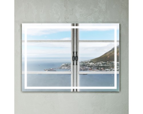 Зеркало AM.PM Gem 100 M91AMOX1001WG с подсветкой с механическим выключателем