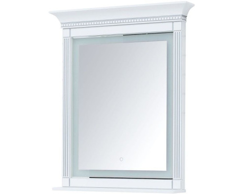 Зеркало Aquanet Селена 70 246509 с подсветкой с сенсорным выключателем Белое
