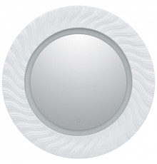 Зеркало Aquanet Милан 80 241821 с подсветкой Белый глянец