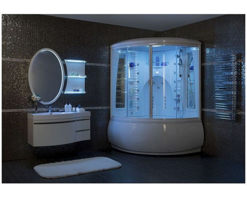 Зеркало Aquanet Опера 70 212365 с полкой с подсветкой Белое