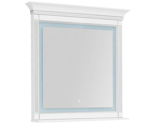 Зеркало Aquanet Селена 105 201647 с подсветкой с сенсорным выключателем Белое