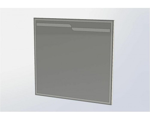 Зеркало Aquanet Модена 100 198490 с подсветкой Белое