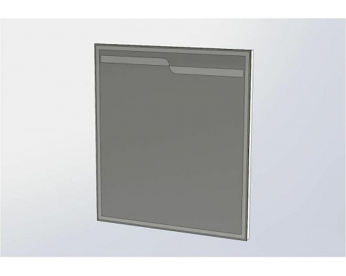 Зеркало Aquanet Модена 85 196966 с подсветкой Белое