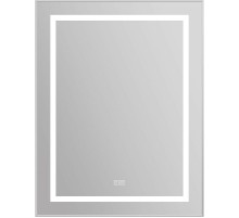 Зеркало BelBagno Kraft 68.5 SPC-KRAFT-685-885-TCH-WARM с подсветкой с подогревом Сатин с сенсорным выключателем