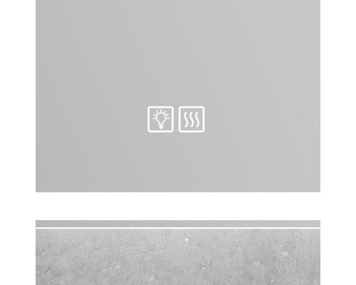 Зеркало BelBagno Marino 100 SPC-MAR-1000-600-LED-TCH-WARM с подсветкой с подогревом с сенсорным выключателем