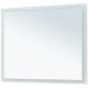 Зеркало Aquanet Гласс 120 274009 с подсветкой Белый глянец с сенсорным выключателем