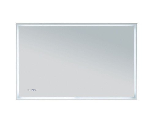 Зеркало Aquanet Оптима 120 288968 с подсветкой Белое матовое с сенсорным выключателем