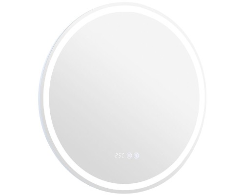 Зеркало Aquanet Оптима 60 304265 с подсветкой с сенсорным выключателем, часами и подогревом