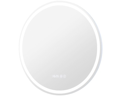 Зеркало Aquanet Оптима 60 304265 с подсветкой с сенсорным выключателем, часами и подогревом