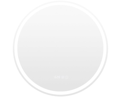 Зеркало Aquanet Оптима 60 304265 с подсветкой с сенсорным выключателем, часами и подогревом