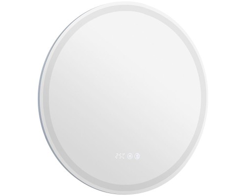 Зеркало Aquanet Оптима 60 304265 с подсветкой с сенсорным выключателем, часами и подогревом