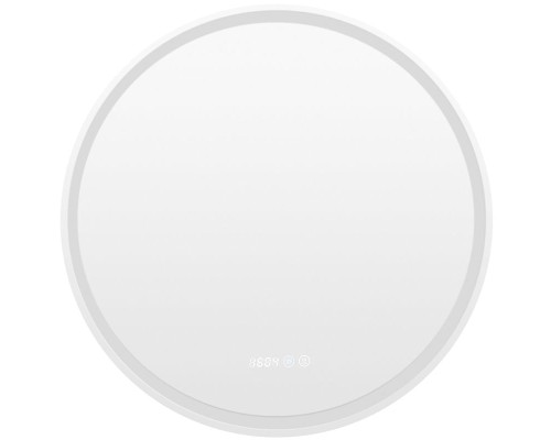 Зеркало Aquanet Оптима 70 304175 с подсветкой с сенсорным выключателем, часами и подогревом