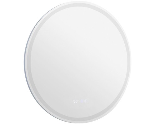 Зеркало Aquanet Оптима 70 304175 с подсветкой с сенсорным выключателем, часами и подогревом