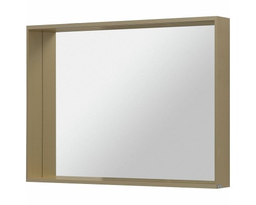 Зеркало Allen Brau Reality 100 1.32020.03 с подсветкой Латунь браш с сенсорным выключателем