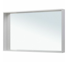 Зеркало Allen Brau Reality 120 1.32021.02 с подсветкой Серебро браш с сенсорным выключателем