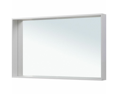 Зеркало Allen Brau Reality 120 1.32021.02 с подсветкой Серебро браш с сенсорным выключателем