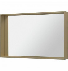Зеркало Allen Brau Reality 120 1.32021.03 с подсветкой Латунь браш с сенсорным выключателем