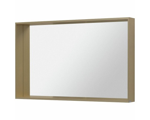Зеркало Allen Brau Reality 120 1.32021.03 с подсветкой Латунь браш с сенсорным выключателем