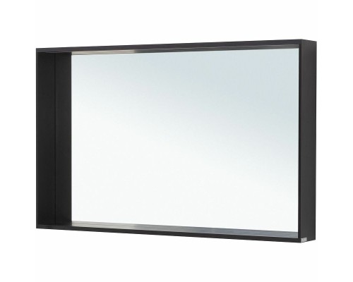 Зеркало Allen Brau Reality 120 1.32021.BB с подсветкой Черный браш с сенсорным выключателем