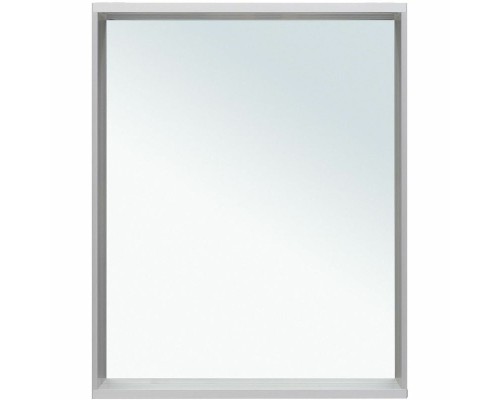 Зеркало Allen Brau Reality 60 1.32016.02 с подсветкой Серебро браш с сенсорным выключателем