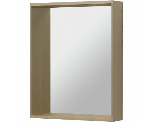 Зеркало Allen Brau Reality 60 1.32016.03 с подсветкой Латунь браш с сенсорным выключателем