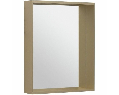 Зеркало Allen Brau Reality 60 1.32016.03 с подсветкой Латунь браш с сенсорным выключателем