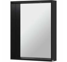 Зеркало Allen Brau Reality 60 1.32016.BB с подсветкой Черный браш с сенсорным выключателем