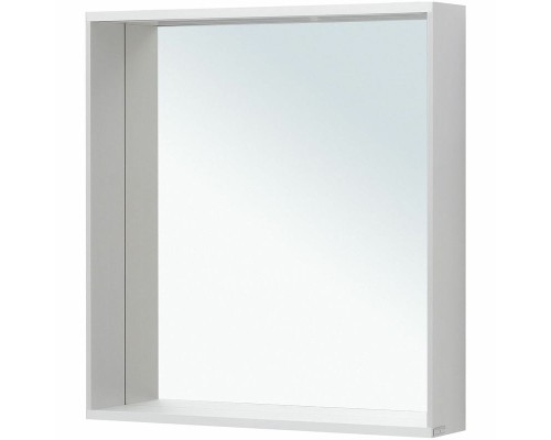 Зеркало Allen Brau Reality 70 1.32017.02 с подсветкой Серебро браш с сенсорным выключателем