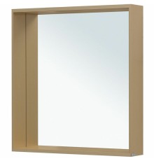 Зеркало Allen Brau Reality 70 1.32017.03 с подсветкой Латунь браш с сенсорным выключателем