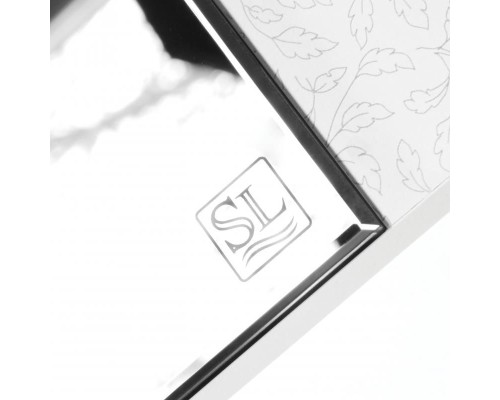 Зеркало со шкафом Style Line Эко стандарт Панда 65 С с подсветкой Белый глянец