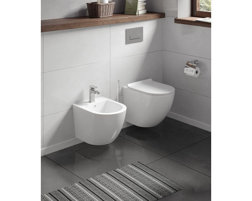 Биде Koller Pool Round RN-0495-B подвесное Белое